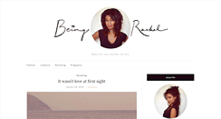 Desktop Screenshot of beingrachel.com